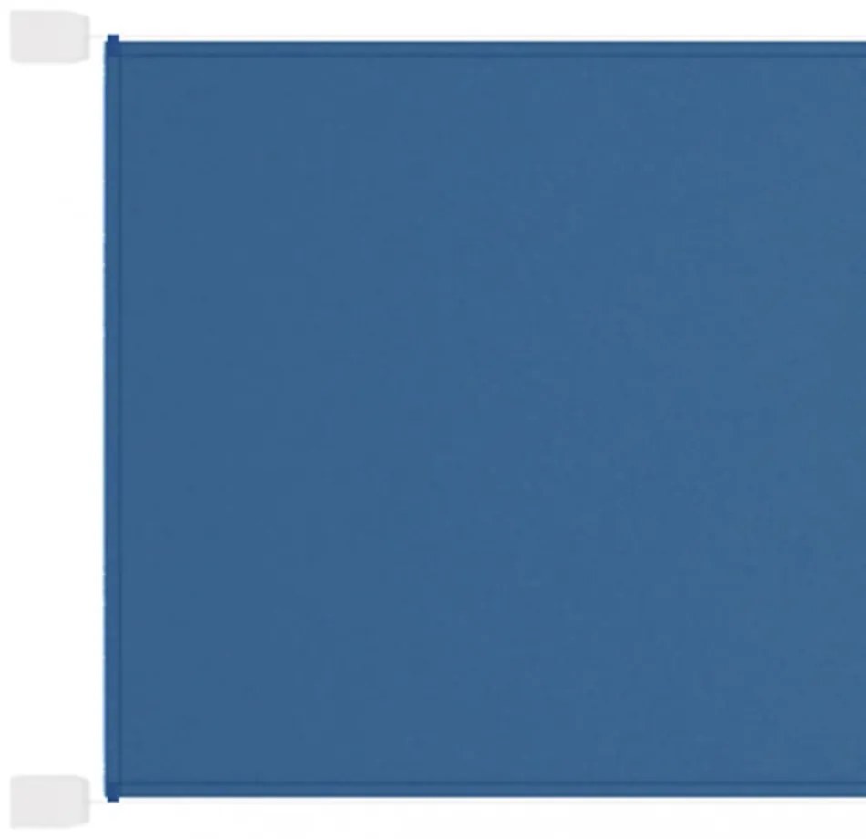 kék oxford-szövet függőleges napellenző 140x600 cm