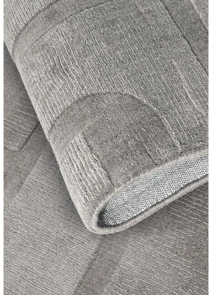 Szürke kézi szövésű gyapjú szőnyeg 120x170 cm Alexis – Villeroy&amp;Boch