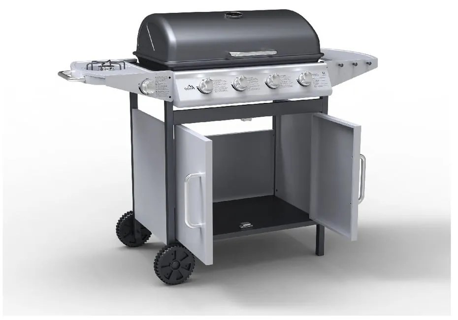 Master Chef Flame Tamer gurulós kerti gáz grillsütő - Cattara
