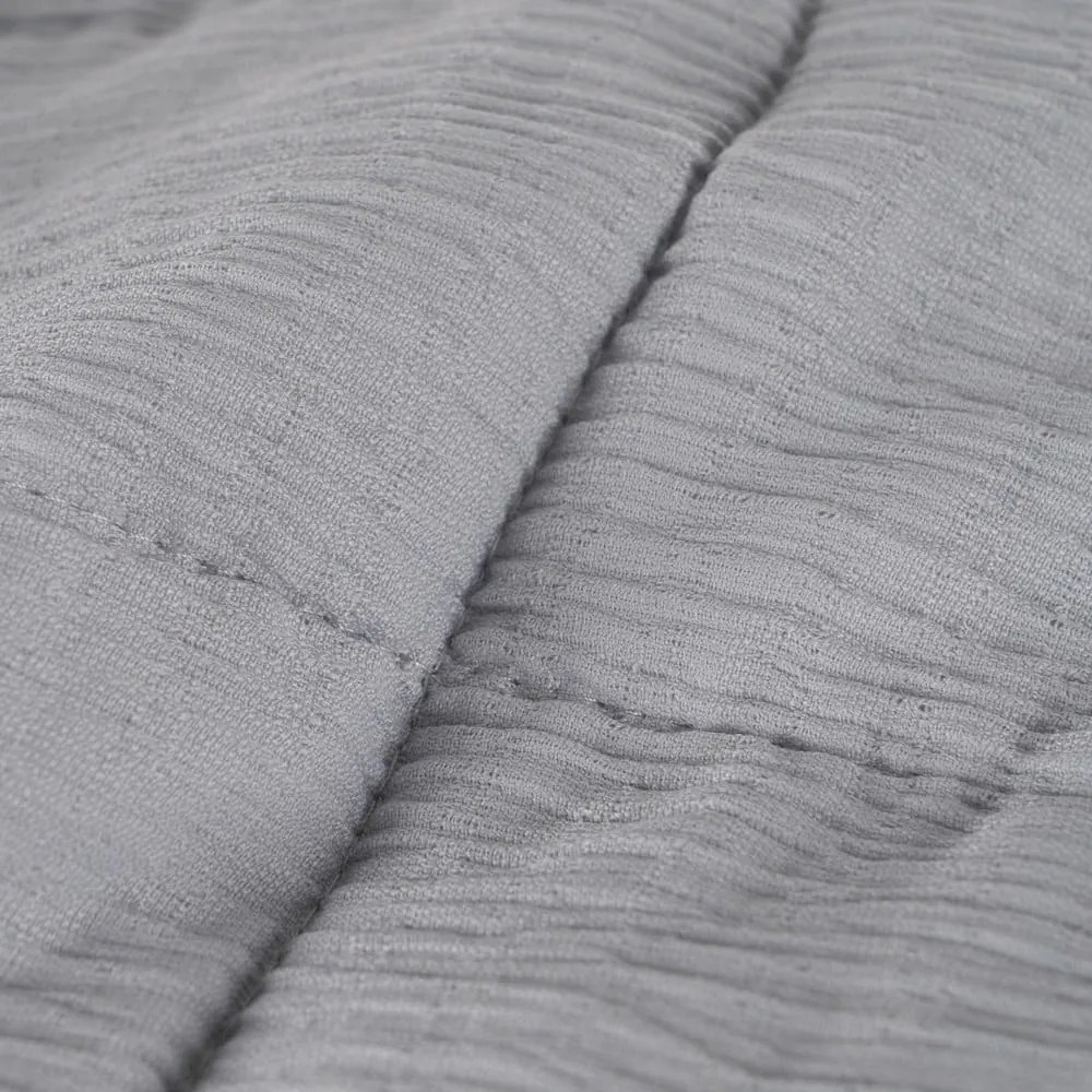 Szürke steppelt ágytakaró 180x260 cm – Ixia