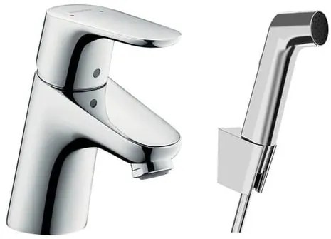 Mosdó csaptelep Hansgrohe Focus bidé zuhannyal króm 31926000