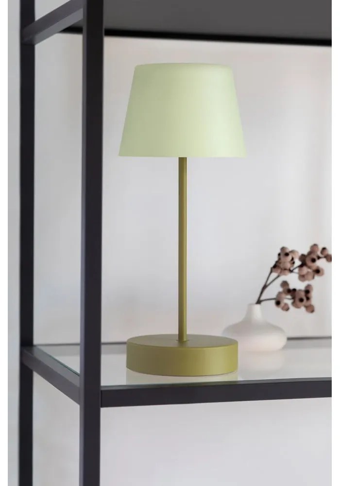 Zöld LED dimmelhető asztali lámpa (magasság 33,5 cm) Oscar – Remember