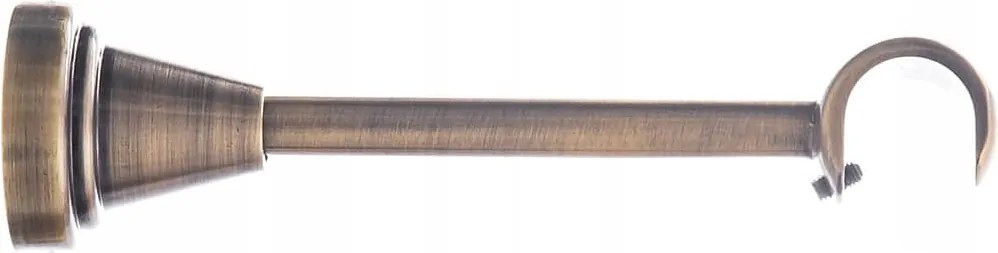 Konzol 16mm Szimpla Fali Mennyezeti Tartozékok Fém függönykarnishoz