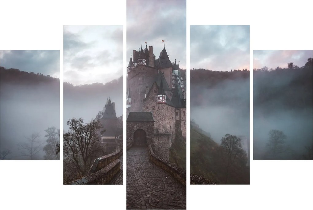 Kép - Eltz-kastély, Németország (150x105 cm)