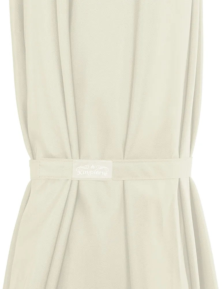 Kingsleeve® Maui kerti napernyő Ø330 cm - bézs