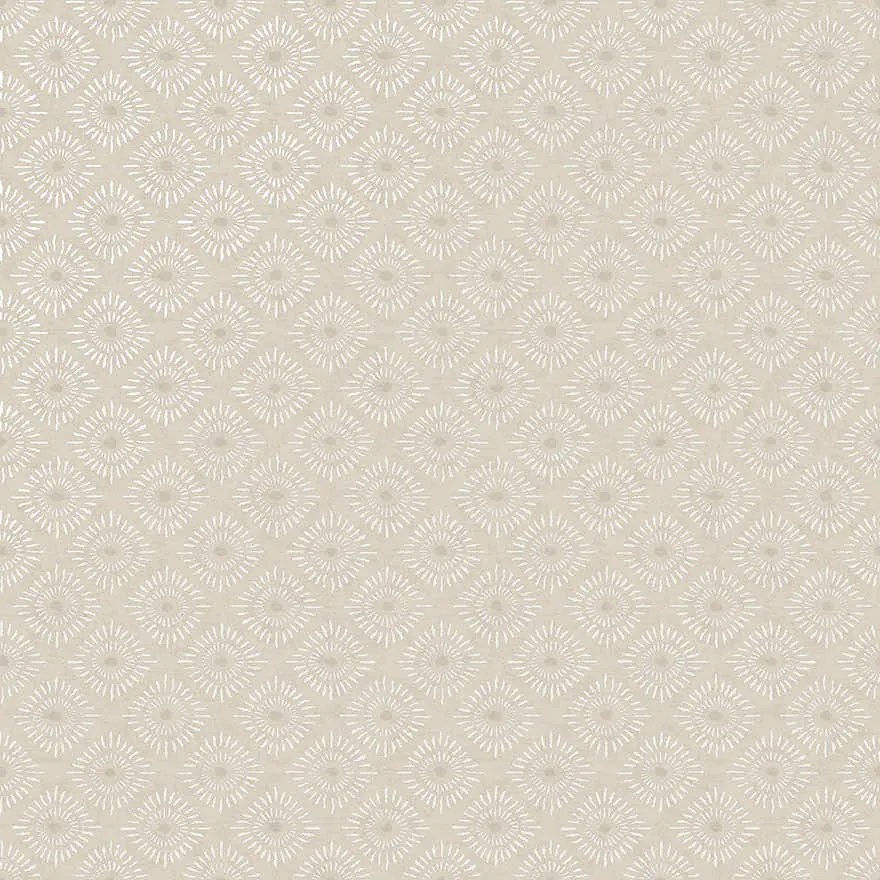 Holden Decor Journey to the East Sunstone krém geometrikus vlies tapéta – 91874