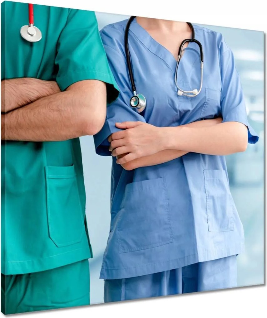 Vászonkép 60x60 Kórház orvosi ellátás