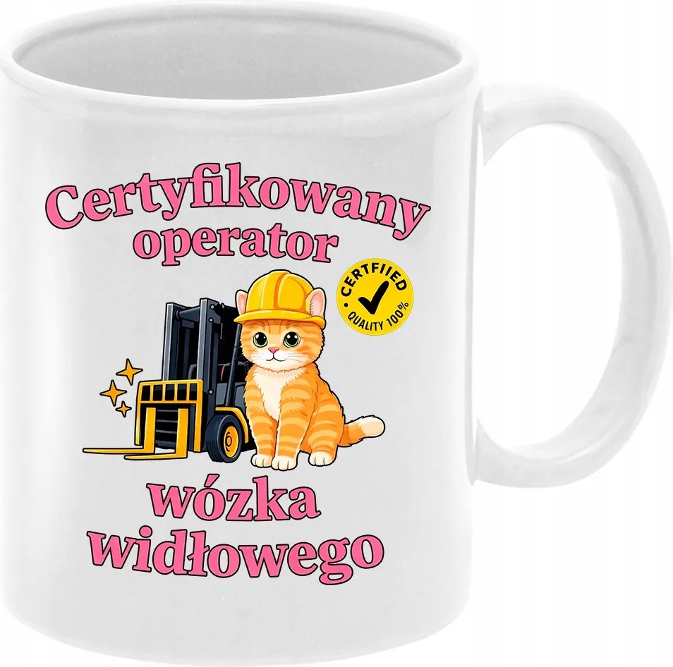 Bögre Vicces Ajándék Targoncakezelőnek Karácsonyi ajándék