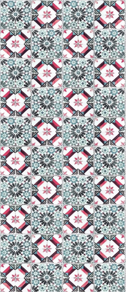 Fotótapéta Geometrikus Virágok Rombusz Harmónia Elegancia 91x211 +ragasztó