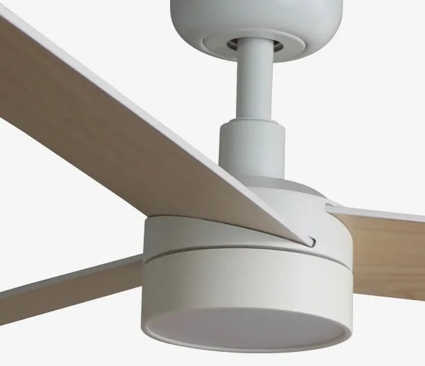 FARO 34295WT-1TW-LED Dimmelhető ventilátor RUDDER S 18W/230V fehér/bézs átm. 106 cm WT + távirányító