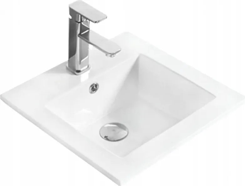 Mexen Stella pultba süllyesztett mosdó 41 x 41 cm, fehér - 25454100