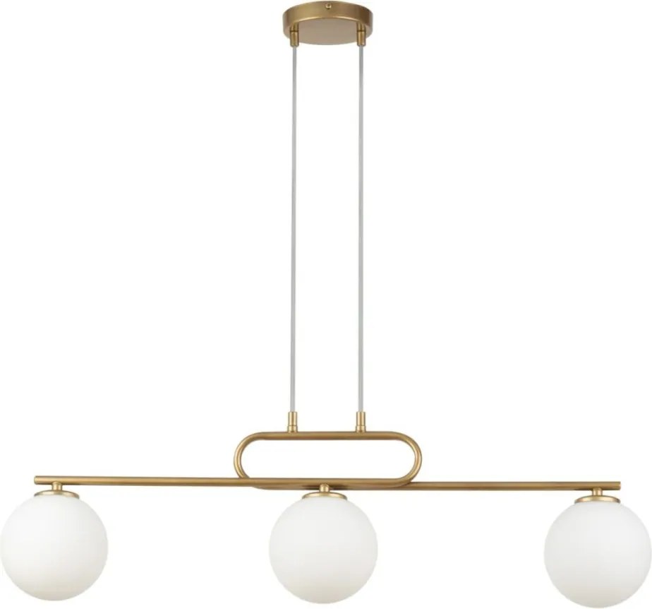 SIGMA LIGHTING 33633 TES Többágú Függesztett Lámpa Fehér, Arany G9 IP20