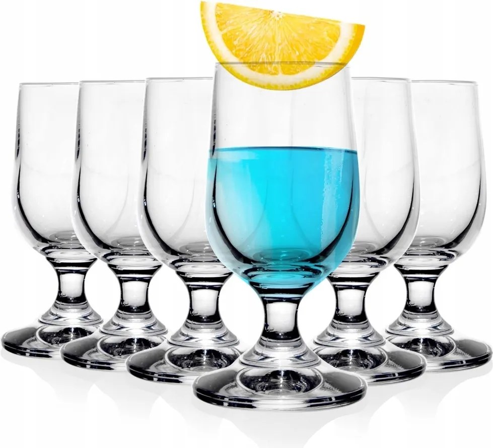 6x Vodka Poharak Lábszárvédő Pohár 20 ml-es szett