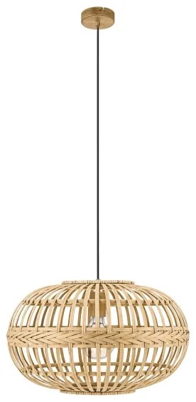 Eglo 49771 - Mennyezeti függesztékes lámpa AMSFIELD 1xE27/60W
