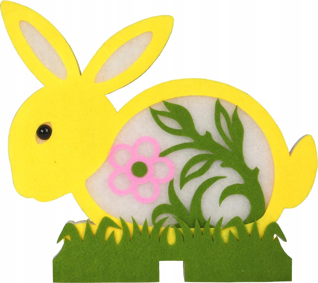 Húsvéti nyuszi habszivacs álló figura