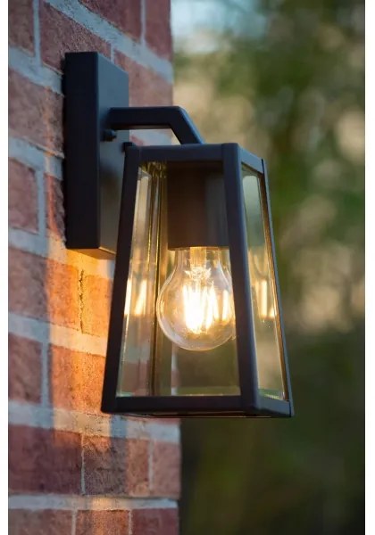 Lucide 29828/01/30 - Kültéri fali lámpa MATSLOT 1xE27/40W/230V IP23