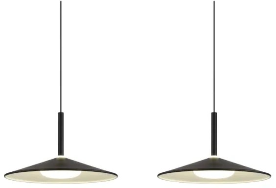 Globo 15635S-3 - LED kábeles csillár LAMPONE LED/24W/230V 4000K fekete