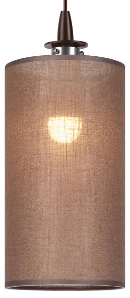 LED Csillár zsinóron NOEL MINI 1xE27/60W/230V barna