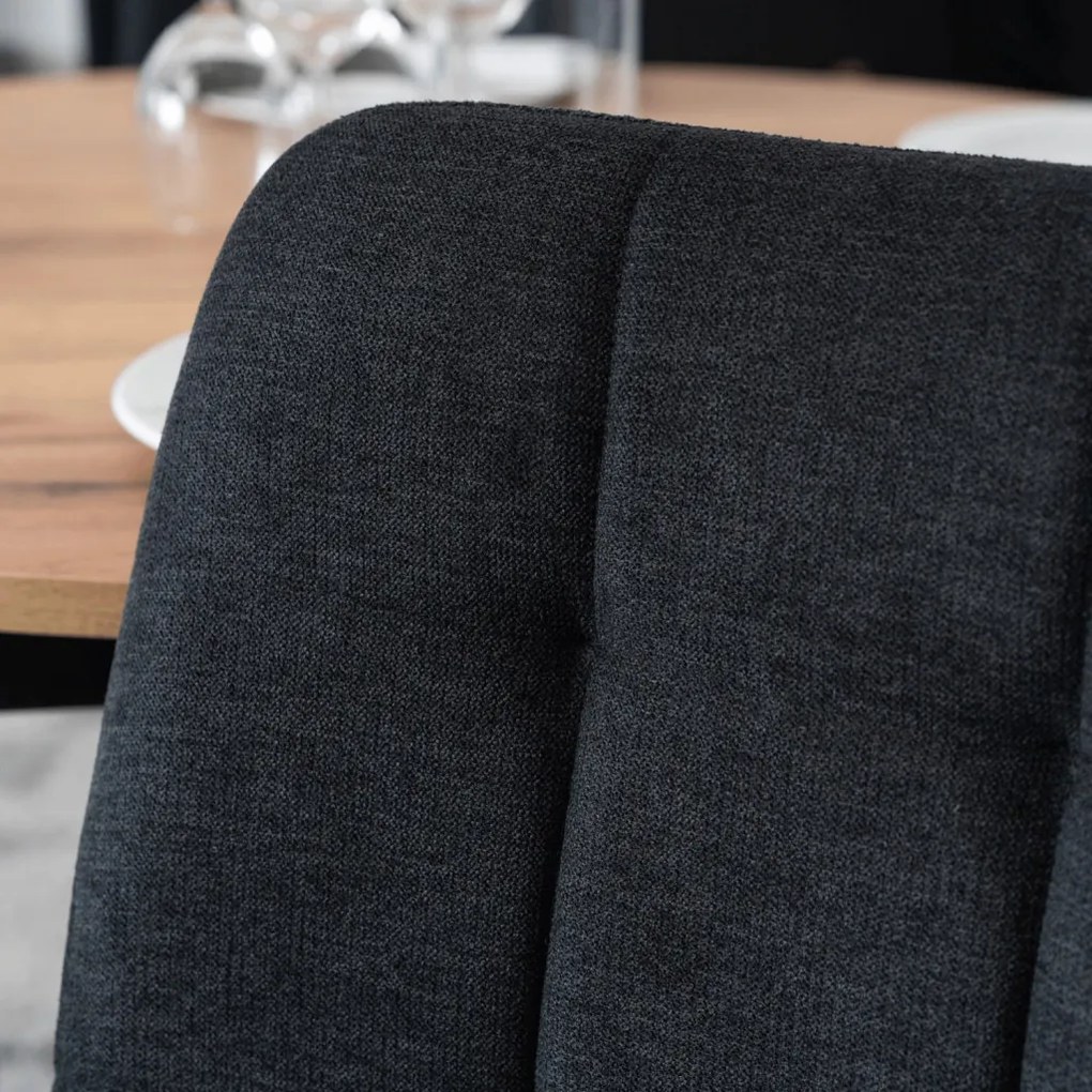 Fekete Szövet Étkezőszék. PERU 2