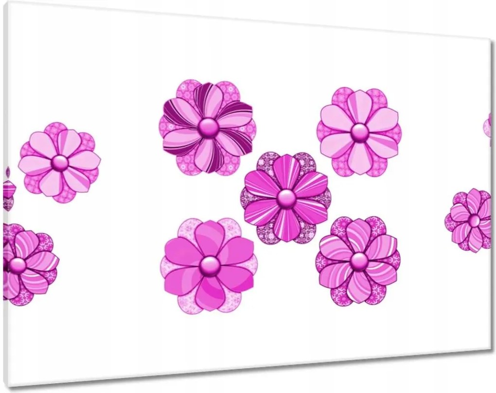 Vászonkép 100x70 Finom virágok