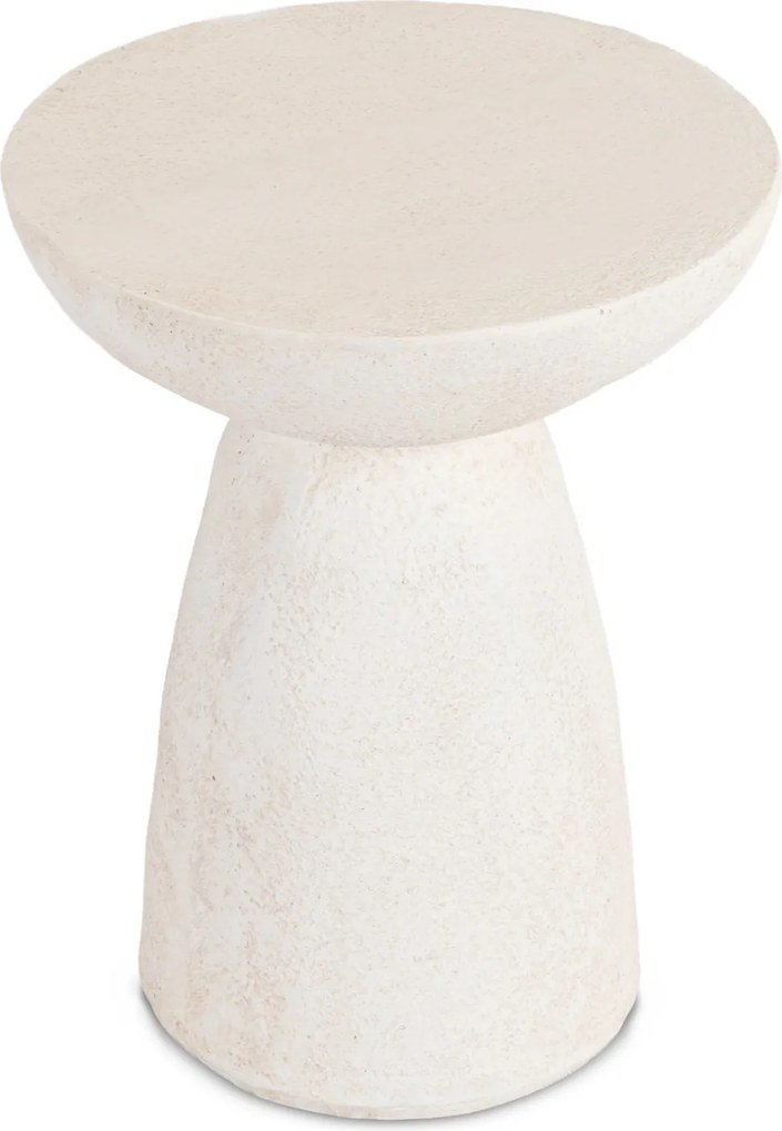 Modern dohányzóasztal NELL 41 cm, krémbézs