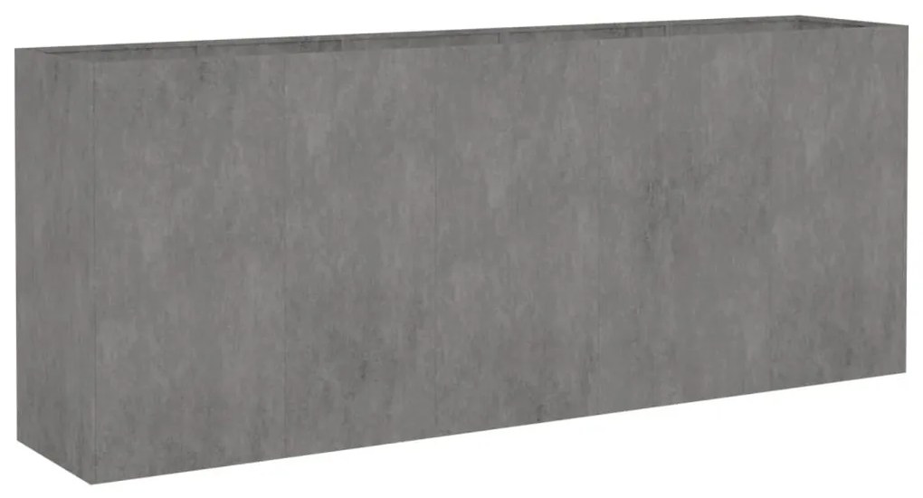 Corten acél kerti magaságyás 200x40x80 cm