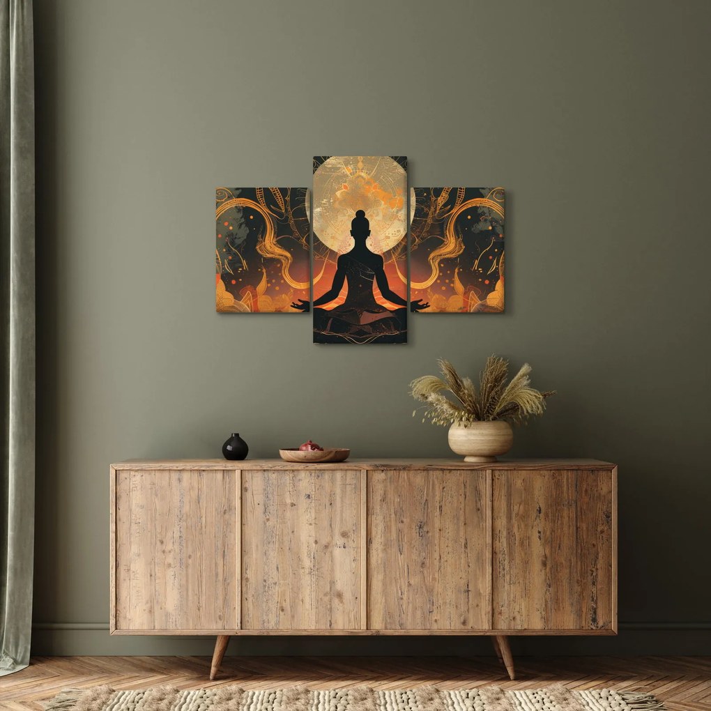 Kép - Meditáció (90x60 cm)