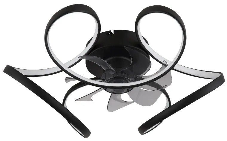 Globo Loris 03638 távirányítós mennyezeti ventilátoros lámpa, 30W LED, 3000K-6000K, 220-2200 lm