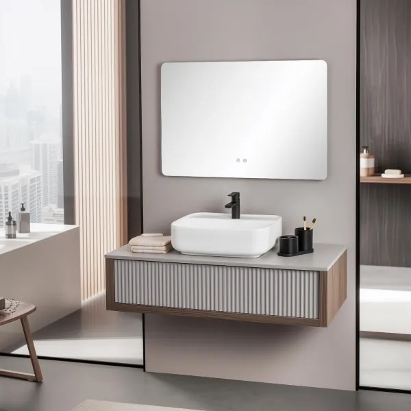 Brilagi - DIANA dimmelhető, fűtött fürdőszobai LED-tükör beépített világítással LED/20W/230V 60x90 cm IP44