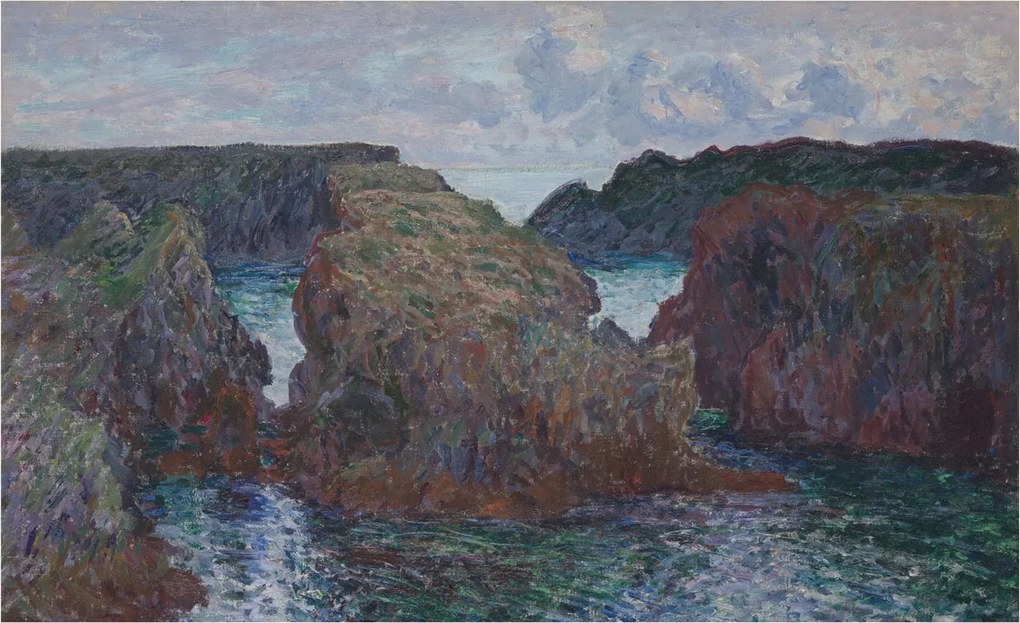 Fotótapéta Flizelin Fali ragasztó Szett Sziklás tengerpart 416x254 Ragasztó