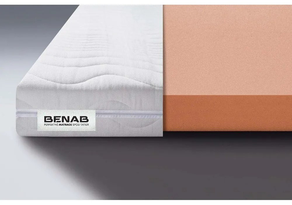 Puha hab topper fedőmatrac 140x200 cm – BENAB