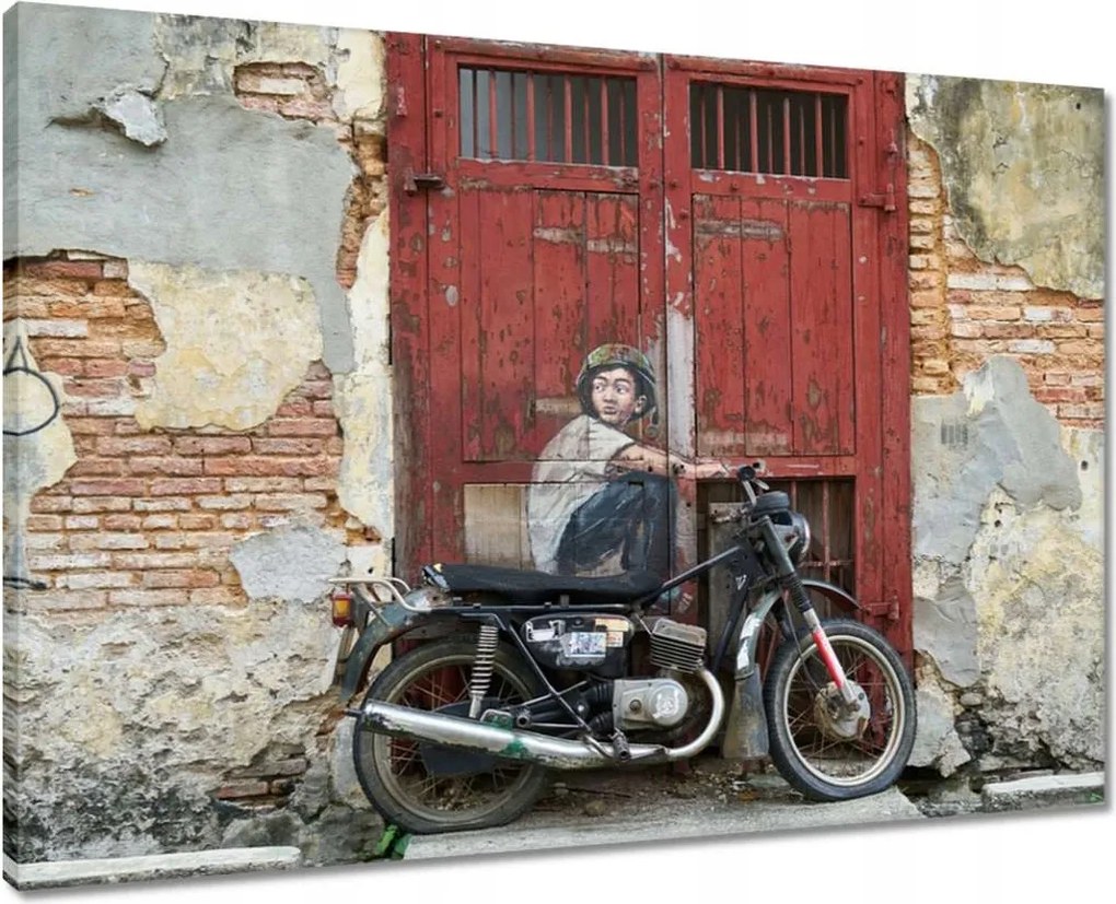 Vászonkép 70x50 Motorkerékpárok