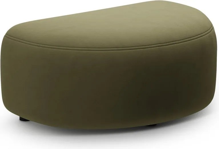 Zöld bársony lábtartó Kate – Micadoni