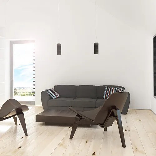 RENDL SANSSOUCI I závěsná matná černá 230V E27 42W
