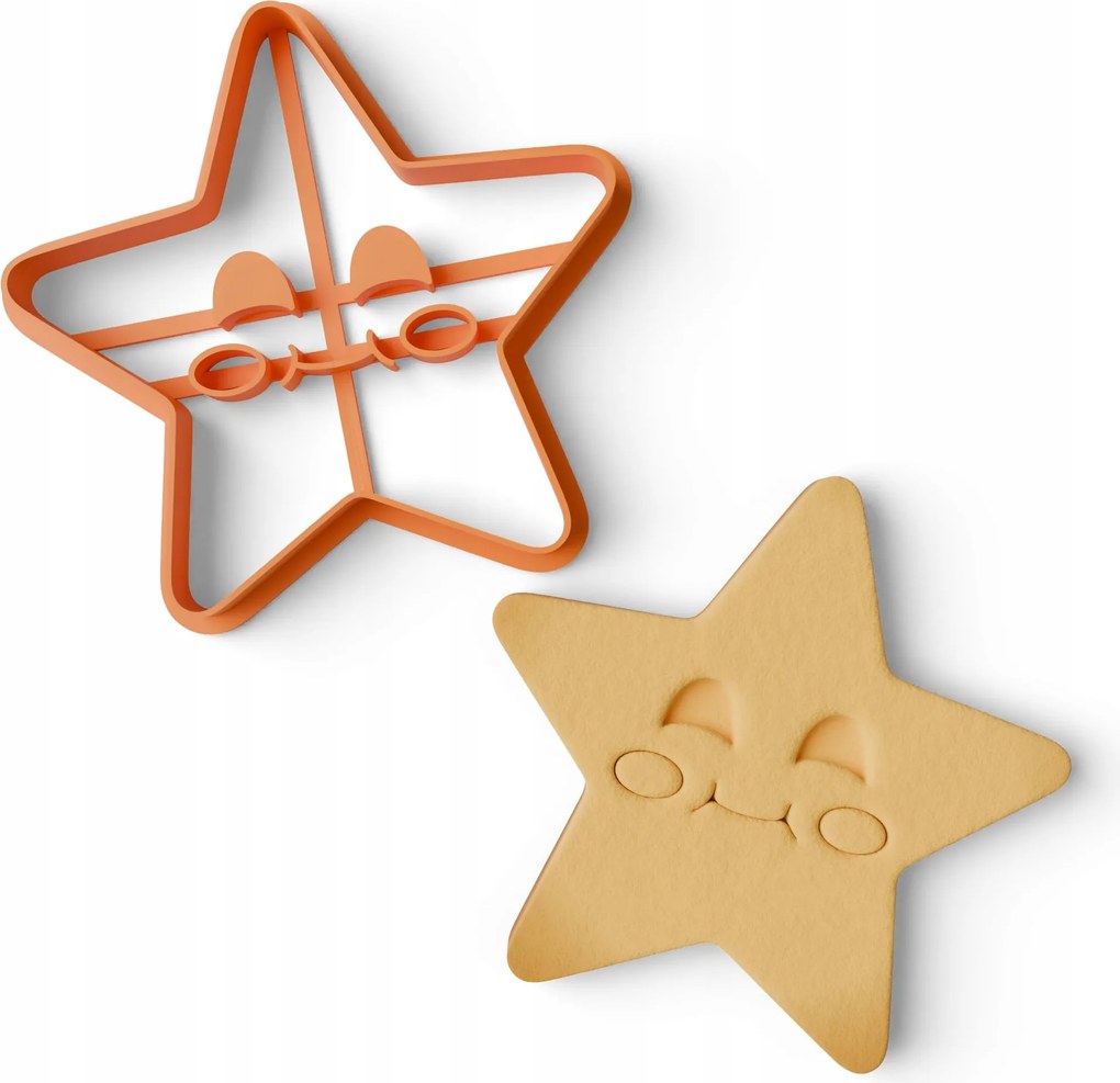 Prémium Mézeskalács lyukasztó Karácsonyi Csillag