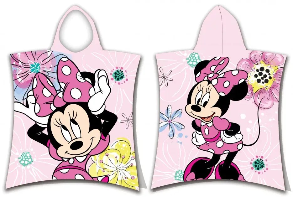 Disney Minnie Bow strand törölköző poncsó 50x115cm