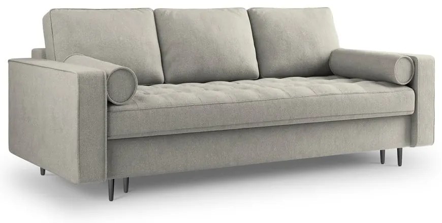 Santo világosszürke kinyitható kanapé - Milo Casa