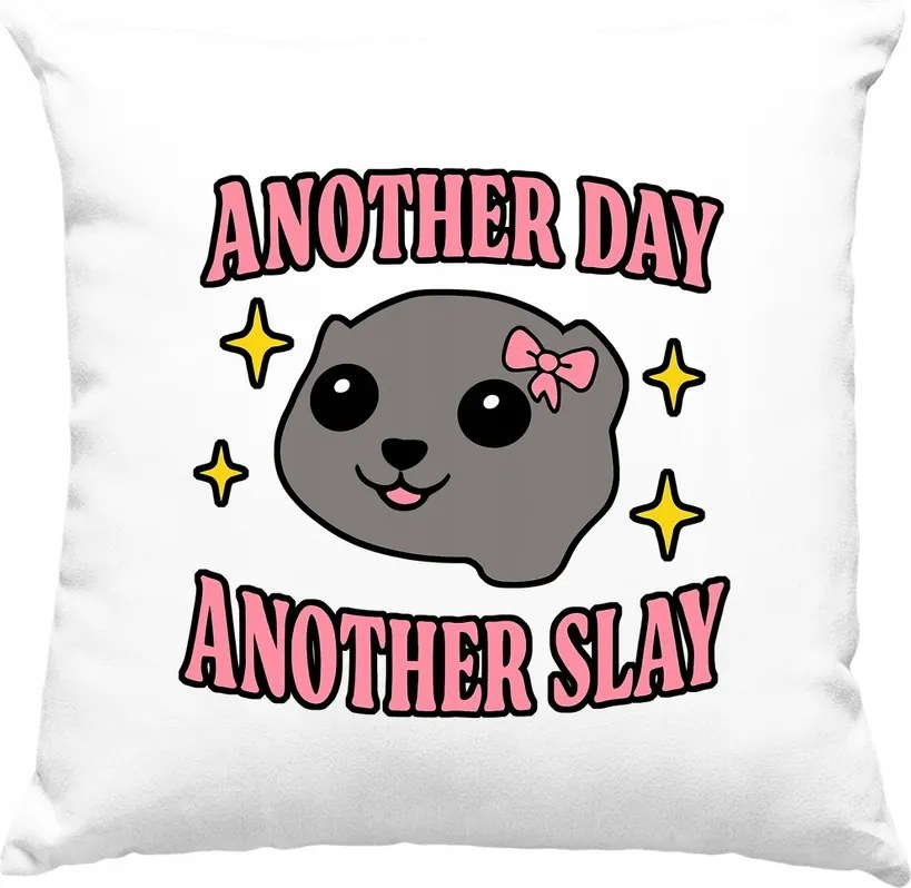 Another Day párna Another Slay fehér