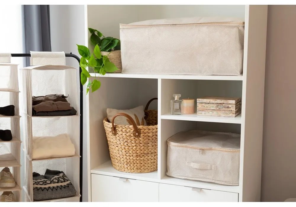 Textil ruhatároló doboz Nancy – Compactor