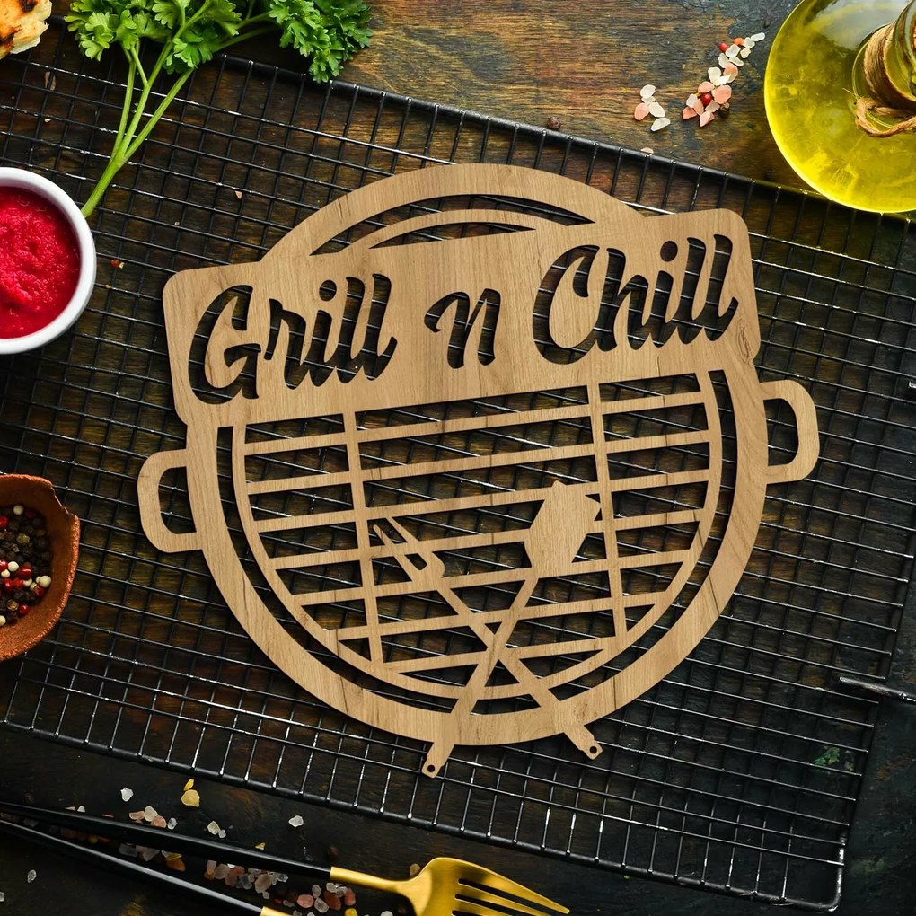 Fa kiegészítő a konyhába - Grill n Chill