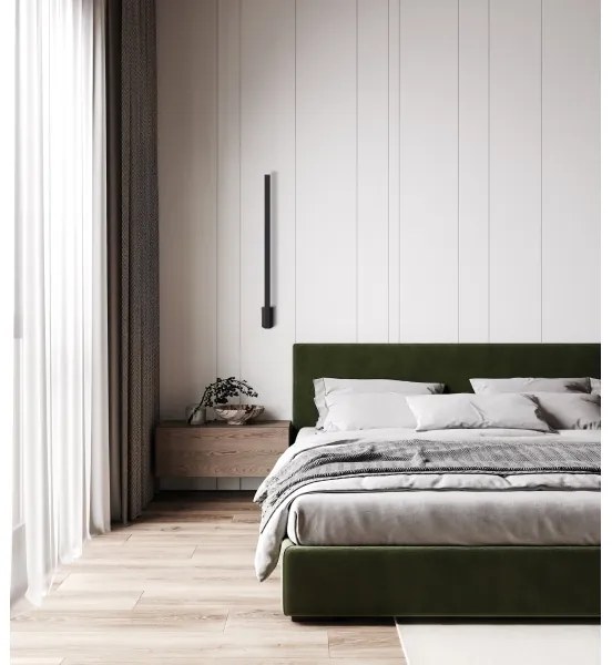 Kanlux 38893 - YALTE LED kültéri fali lámpa 10W 230V 3000K IP54 fekete