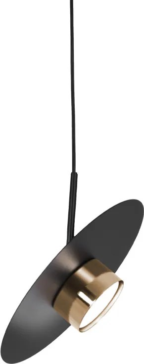 KAJA K-5456 BURGAS Modern Függesztett Lámpa Fekete GX5.3 IP20