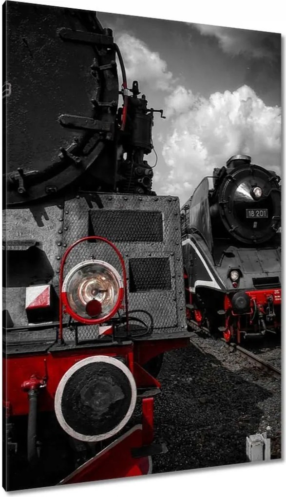 Vászonkép 80x120 Mozdonyok Ol49-69 18-201