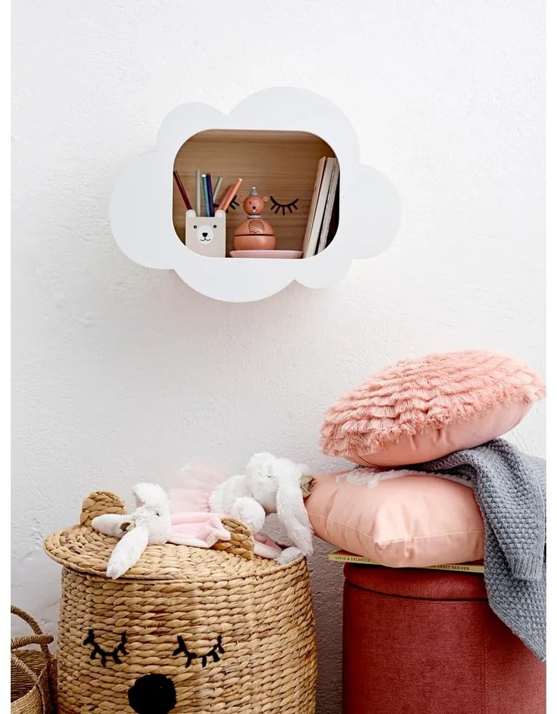 Vízijácint játéktároló kosár fedéllel, ⌀ 42 cm - Bloomingville Mini