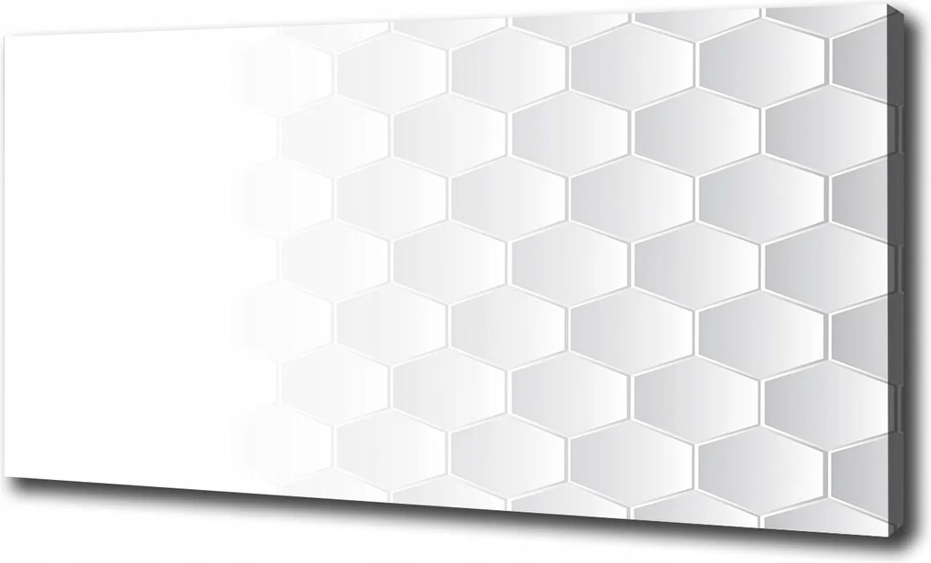 Vászonkép Hatszögletű háttér 120x60 cm