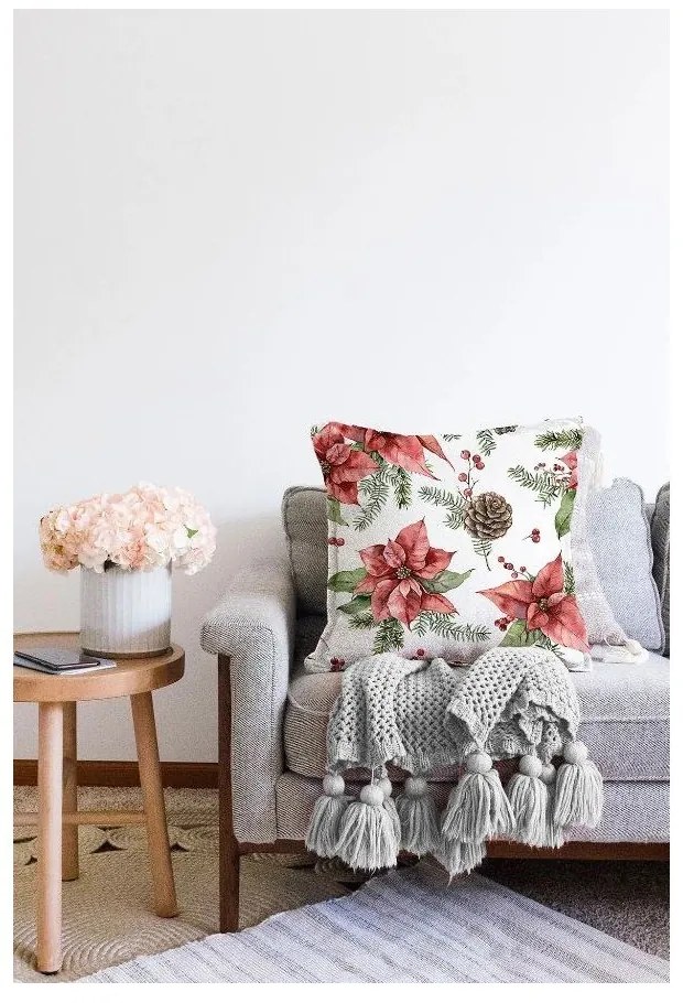 Párnahuzat karácsonyi mintával 43x43 cm – Mila Home