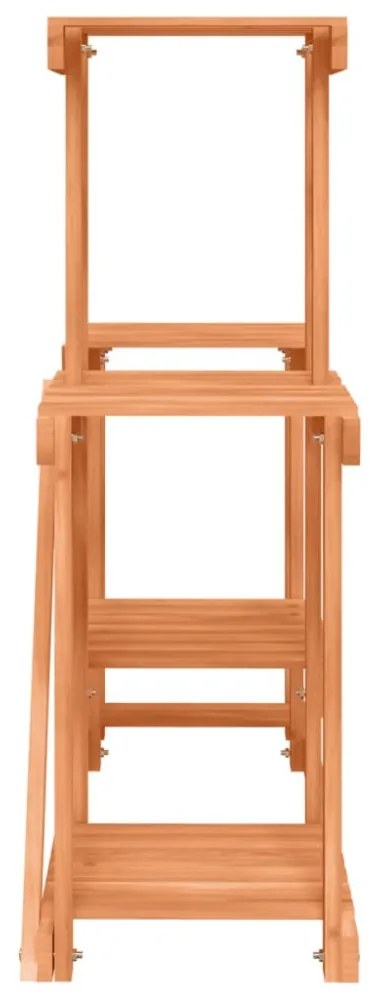 tömör fenyőfa virágtartó állvány 90 x 25 x 73,5 cm