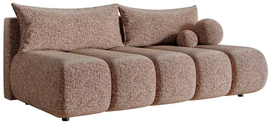 Háromszemélyes kanapé Didier mini (tégla + fekete). Akció -15%. 1100568