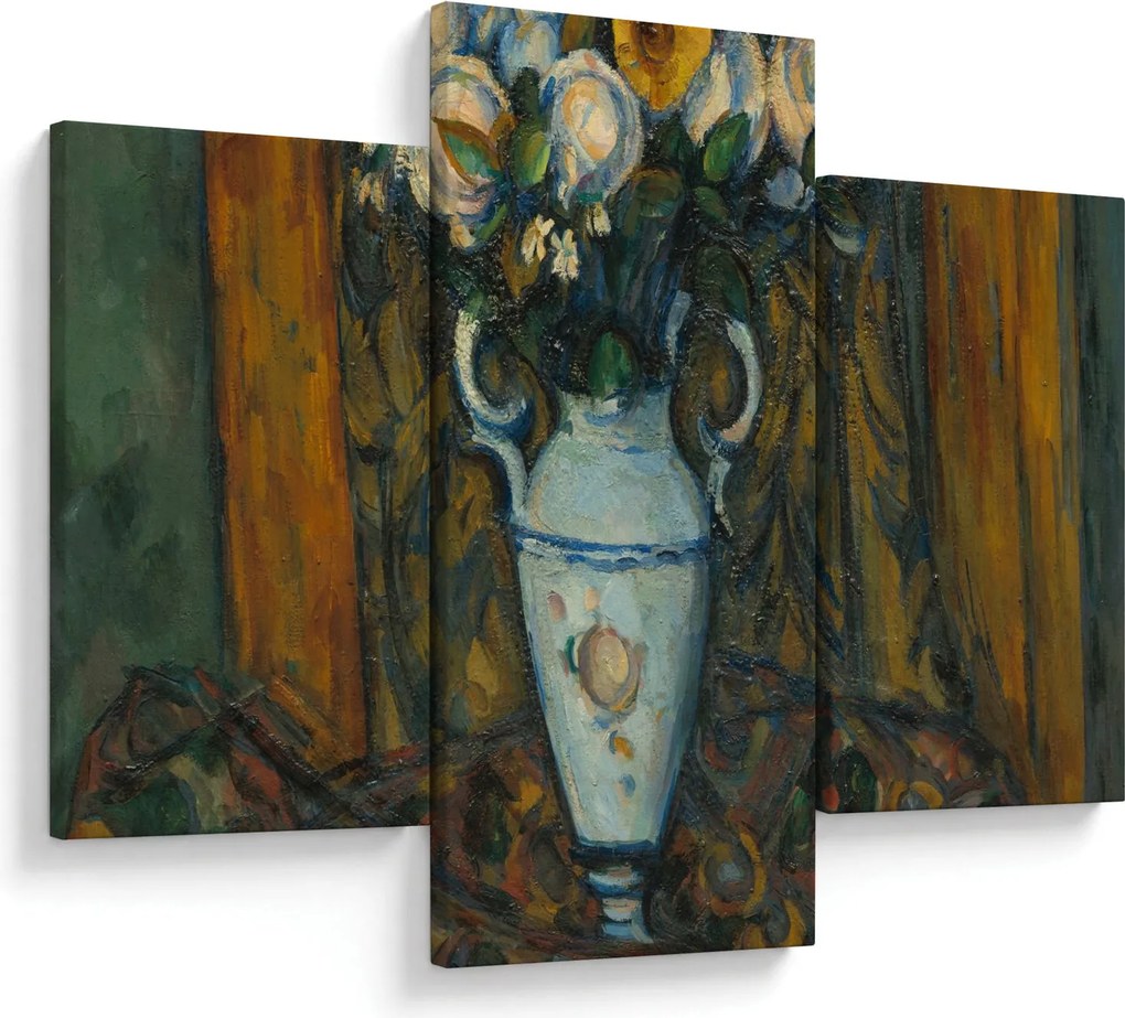 Kép - Paul Cézanne, Vase of Flowers, reprodukciók (90x60 cm)