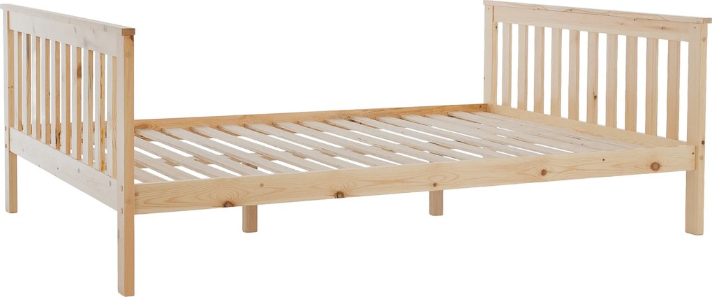 Kinyitható emeleteságy, természetes tűnyalábos fenyő, LUINI